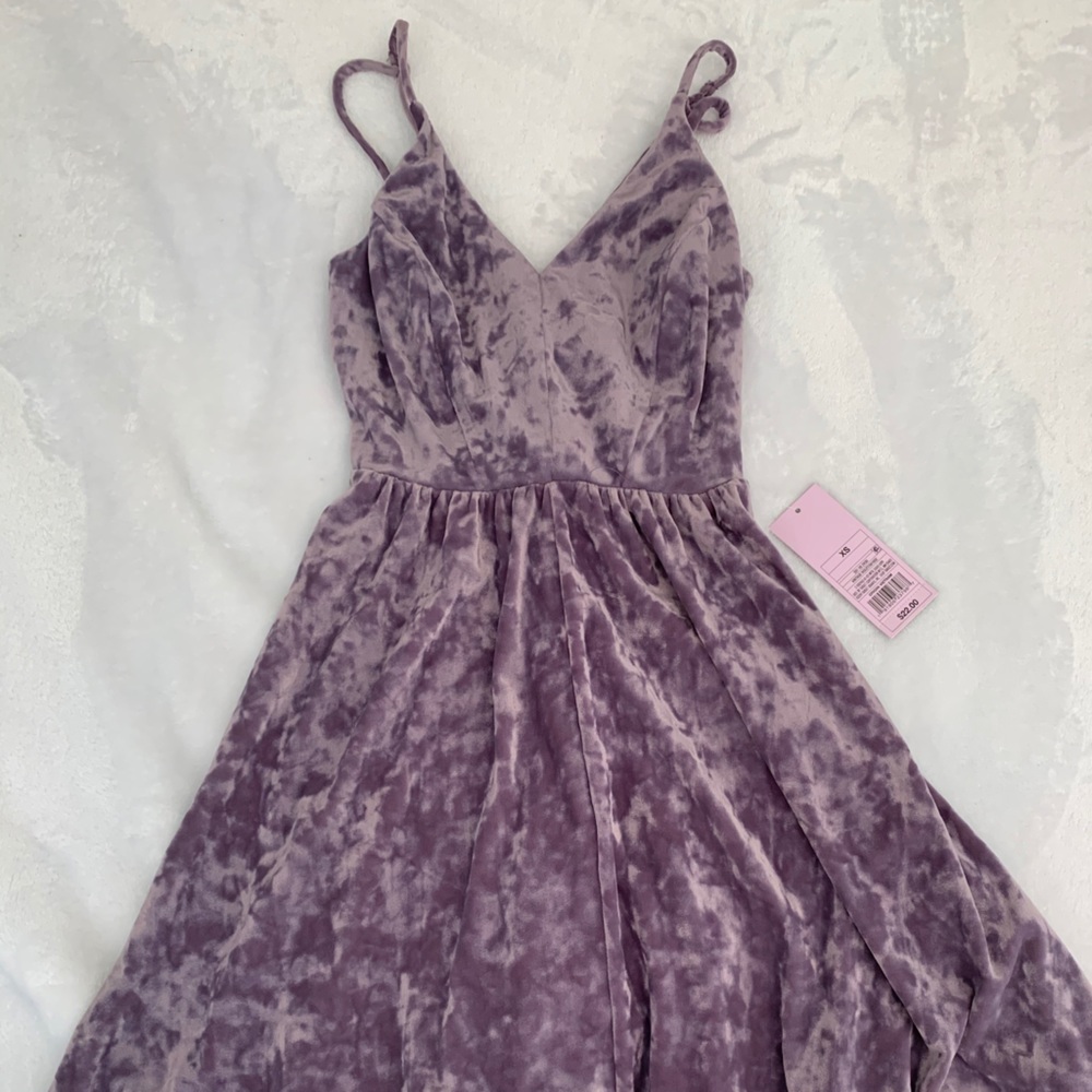Purple dress